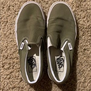 Vans slip-ons.